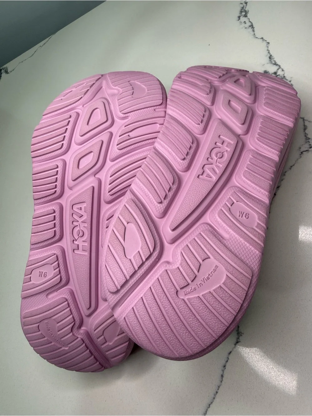 HOKA Gender Inclusive Ora Recovery Slide 3 Pink Twilight Women's 6